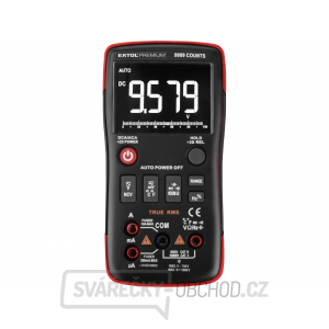 Multimetr digitální, inverzní displej, True RMS, automatická volba rozsahů Multimetr digitální, inverzní displej, True RMS, automatická volba rozsahů gallery main image