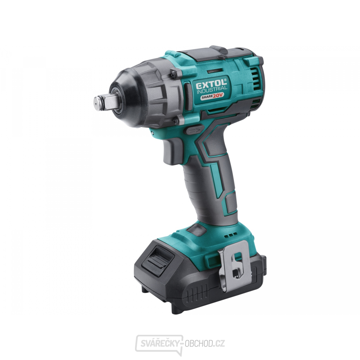 Aku rázový utahovák Extol 1/2“ aku SHARE20V