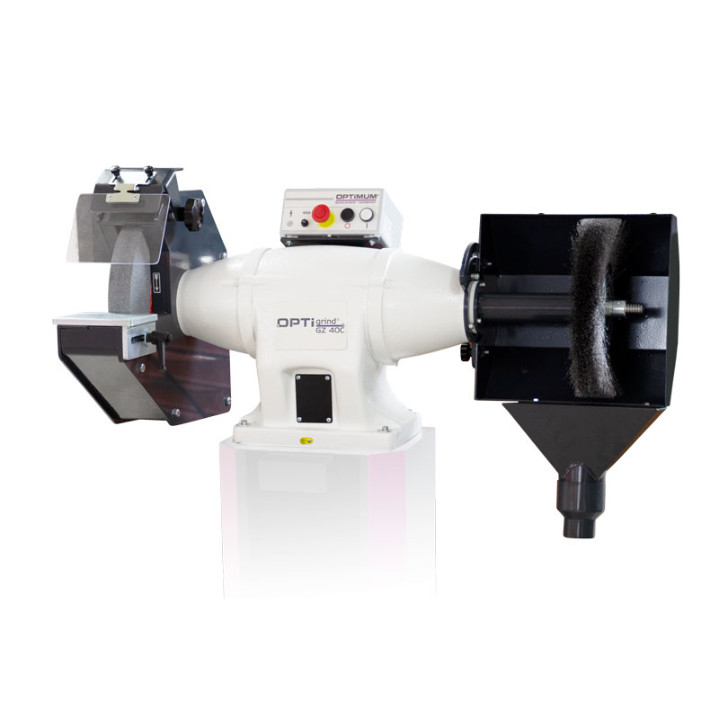 OPTIMUM Bruska kotouč-kartáč OPTIgrind GZ 40 C 3091079