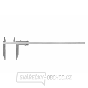 Posuvné měřítko s jemným stavěním KINEX 2000 mm, 200 mm, 0,05 mm, s horními noži, ČSN 25 1231, DIN 862 Posuvné měřítko s jemným stavěním KINEX 2000 mm, 200 mm, 0,05 mm, s horními noži, ČSN 25 1231, DIN 862