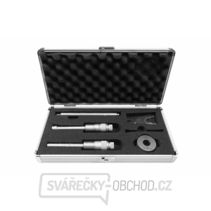 Sada třídotekových mikrometrů (dutinoměrů) KINEX 2-3 mm, 0,001mm, DIN 863, IP 54 Sada třídotekových mikrometrů (dutinoměrů) KINEX 2-3 mm, 0,001mm, DIN 863, IP 54