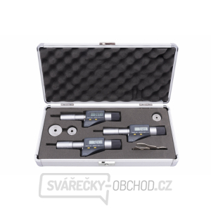 Sada digitálních třídotekových mikrometrů (dutinoměrů) KINEX - 3-6 mm, DIN 863, IP 54 Sada digitálních třídotekových mikrometrů (dutinoměrů) KINEX - 3-6 mm, DIN 863, IP 54 gallery main image