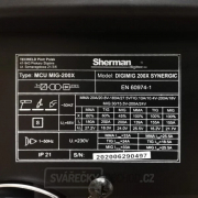 Sherman DIGIMIG 200X Synergic + hořák + kabely + Redukční ventil + Kukla + Sprej + Drát + Vozík + plná lahev CO2 Sherman DIGIMIG 200X Synergic + hořák + kabely + Redukční ventil + Kukla + Sprej + Drát + Vozík + plná lahev CO2 náhled