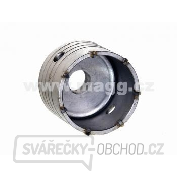 Příklepová vrtací korunka průměr 75mm se stopkou 110mm šestihran Příklepová vrtací korunka průměr 75mm se stopkou 110mm šestihran gallery main image