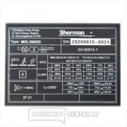 Sherman MIG 200 HD + Kabely + Hořák 3m náhled