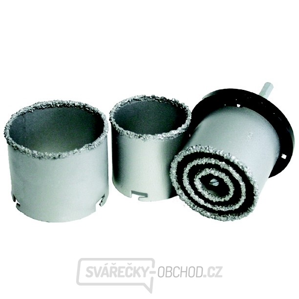 Sada vykružovacích korunek karbid - 33,53,67,73,83 mm