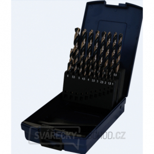 Sada vrtáků HSS-RATIO černozlaté 1-10 Sada vrtáků HSS-RATIO černozlaté 1-10 gallery main image