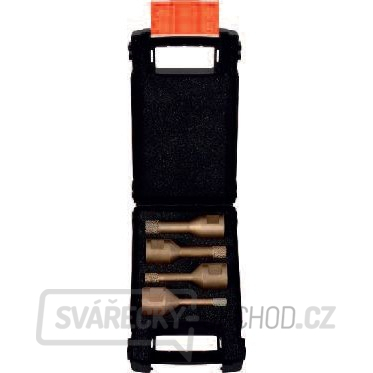 Sada diamantových vrtáků, 4 dílná