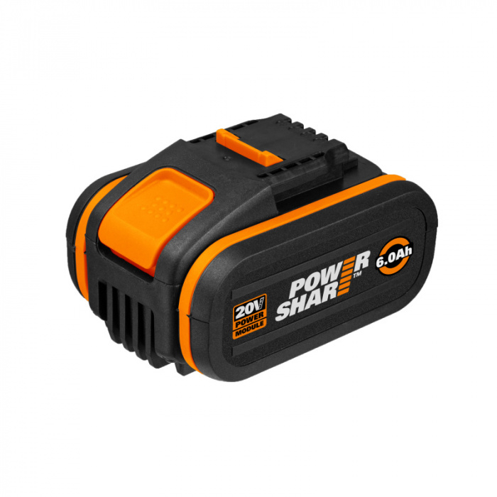 Levně WORX Orange WA3641 - Akumulátor s indikátorem Li-Ion 20V, 6Ah 45903641