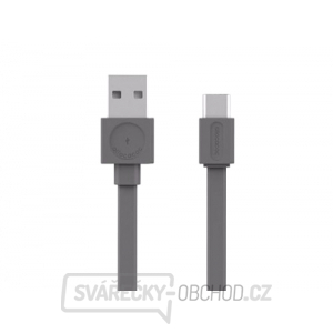 Kabel ALLOCACOC USB/USB-C 1.5m šedý