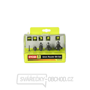 Ryobi RAKRBS5 5 ks sada fréz