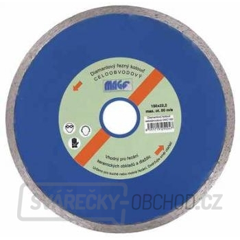 Diamantový kotouč celoobvodový 150x22,2mm 
