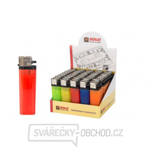 SOLO - zapalovač jednorázový kamínkový, balení 50 kusů SOLO - zapalovač jednorázový kamínkový, balení 50 kusů gallery main image
