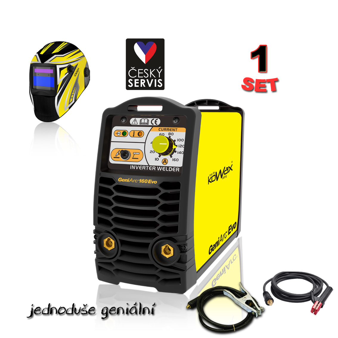 KOWAX GeniArc 160EVO + Kabely + Kukla KWXSTGA160EVO_S01