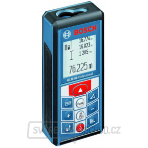 BOSCH Laserový měřič vzdálenosti GLM80 gallery main image