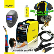 KOWAX GeniMig 220, hořák 3m, kabely 3m, ventil, kukla, svařovací drát, separační sprej + TRIČKO gallery main image