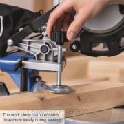 Pokosová pila Scheppach HM 216 s potahem a laserem + 2. kotouč Náhled