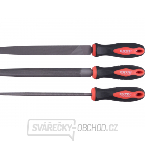 Pilníky, sada 3ks, 200mm, sek 2  Pilníky, sada 3ks, 200mm, sek 2  gallery main image