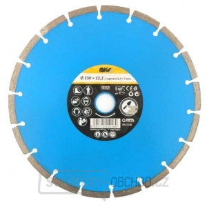 Diamantový kotouč segmentový 230x22,2mm  Diamantový kotouč segmentový 230x22,2mm  gallery main image