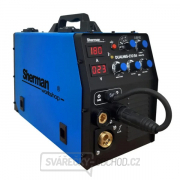 Sherman DualMIG 210 S4 + Hořák + kabely + kukla + ventil + drát + sprej + vozík + plná lahev CO2 náhled