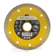 Diamantový kotouč TURBO SPEED 125x22,2mm  Diamantový kotouč TURBO SPEED 125x22,2mm  gallery main image