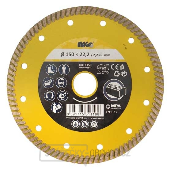Diamantový kotouč TURBO SPEED 150x22,2mm 