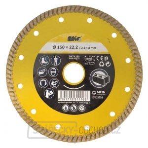 Diamantový kotouč TURBO SPEED 150x22,2mm  Diamantový kotouč TURBO SPEED 150x22,2mm  gallery main image