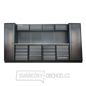 Sestava dílenského nábytku Procarosa PROFESSIONAL L-7 Pracovní deska: dřevěná, Hmotnost: 394,8 kg Sestava dílenského nábytku Procarosa PROFESSIONAL L-7 Pracovní deska: dřevěná, Hmotnost: 394,8 kg gallery main image