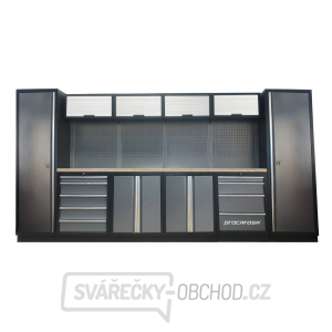 Sestava dílenského nábytku Procarosa PROFESSIONAL L-1 Pracovní deska: dřevěná, Hmotnost: 352,9 kg Sestava dílenského nábytku Procarosa PROFESSIONAL L-1 Pracovní deska: dřevěná, Hmotnost: 352,9 kg gallery main image