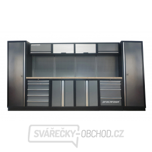 Sestava dílenského nábytku Procarosa PROFESSIONAL L-2 Pracovní deska: dřevěná, Hmotnost: 356,1 kg Sestava dílenského nábytku Procarosa PROFESSIONAL L-2 Pracovní deska: dřevěná, Hmotnost: 356,1 kg gallery main image