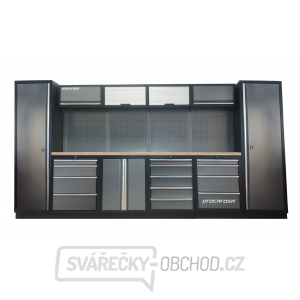 Sestava dílenského nábytku Procarosa PROFESSIONAL L-4 Pracovní deska: dřevěná, Hmotnost: 371,7 kg Sestava dílenského nábytku Procarosa PROFESSIONAL L-4 Pracovní deska: dřevěná, Hmotnost: 371,7 kg gallery main image