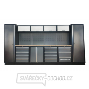 Sestava dílenského nábytku Procarosa PROFESSIONAL L-5 Pracovní deska: dřevěná, Hmotnost: 372,8 kg Sestava dílenského nábytku Procarosa PROFESSIONAL L-5 Pracovní deska: dřevěná, Hmotnost: 372,8 kg gallery main image