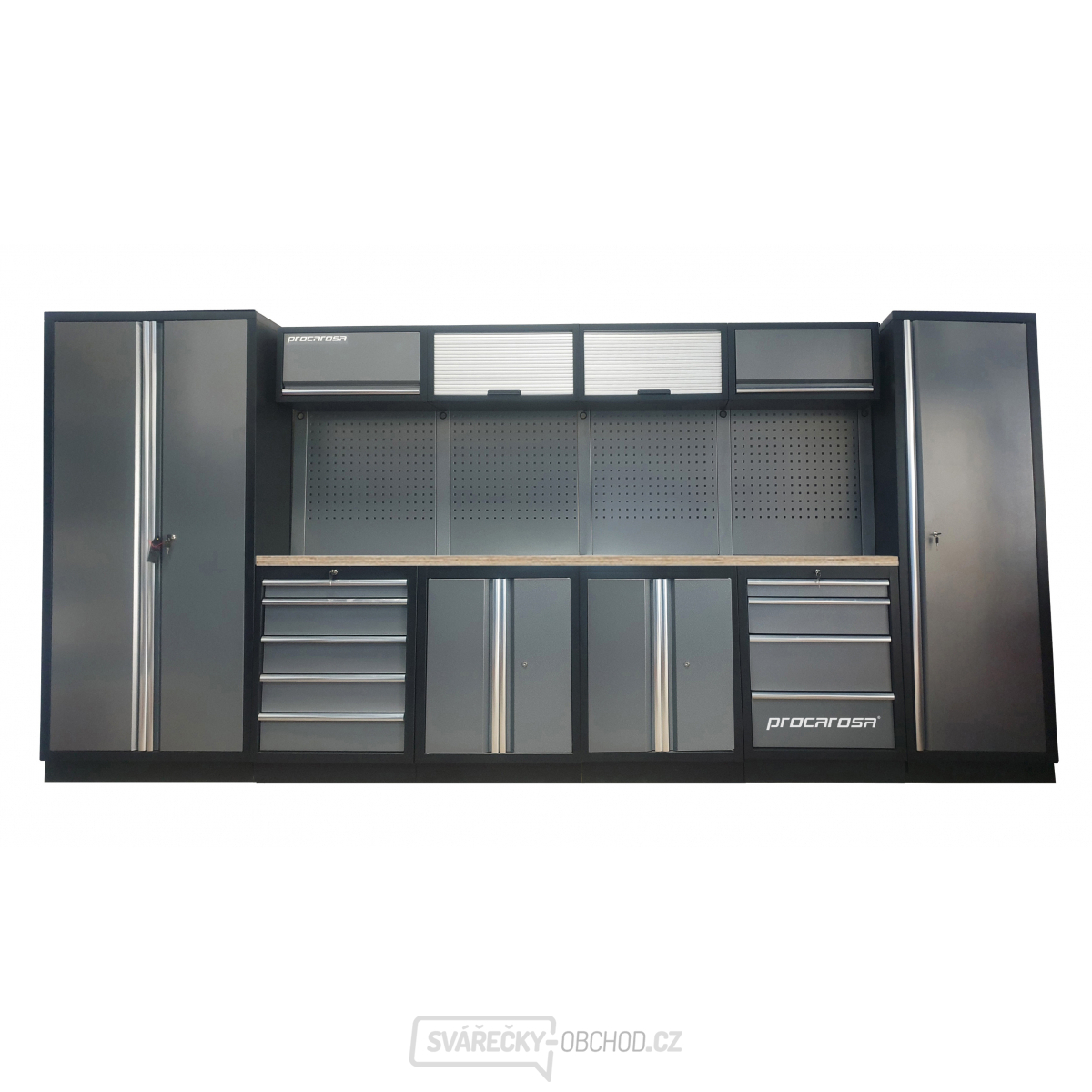 SESTAVA DÍLENSKÉHO NÁBYTKU PROCAROSA PROFESSIONAL XL-2 Pracovní deska: dřevěná, Hmotnost: 378,6 kg