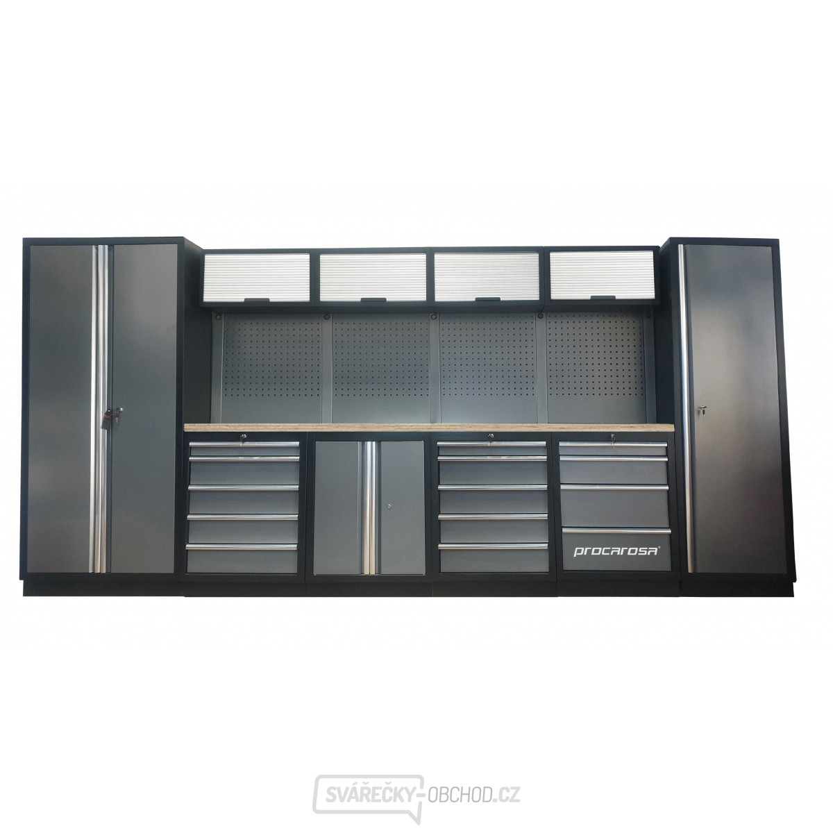 SESTAVA DÍLENSKÉHO NÁBYTKU PROCAROSA PROFESSIONAL XL-5 Pracovní deska: dřevěná, Hmotnost: 395,3 kg