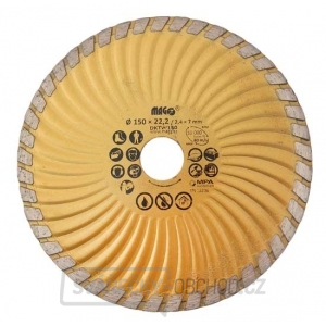 Diamantový kotouč TURBO-W 150x22,2mm  Diamantový kotouč TURBO-W 150x22,2mm  gallery main image
