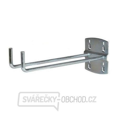 Háček na nářadí - dvojitý - 150 mm