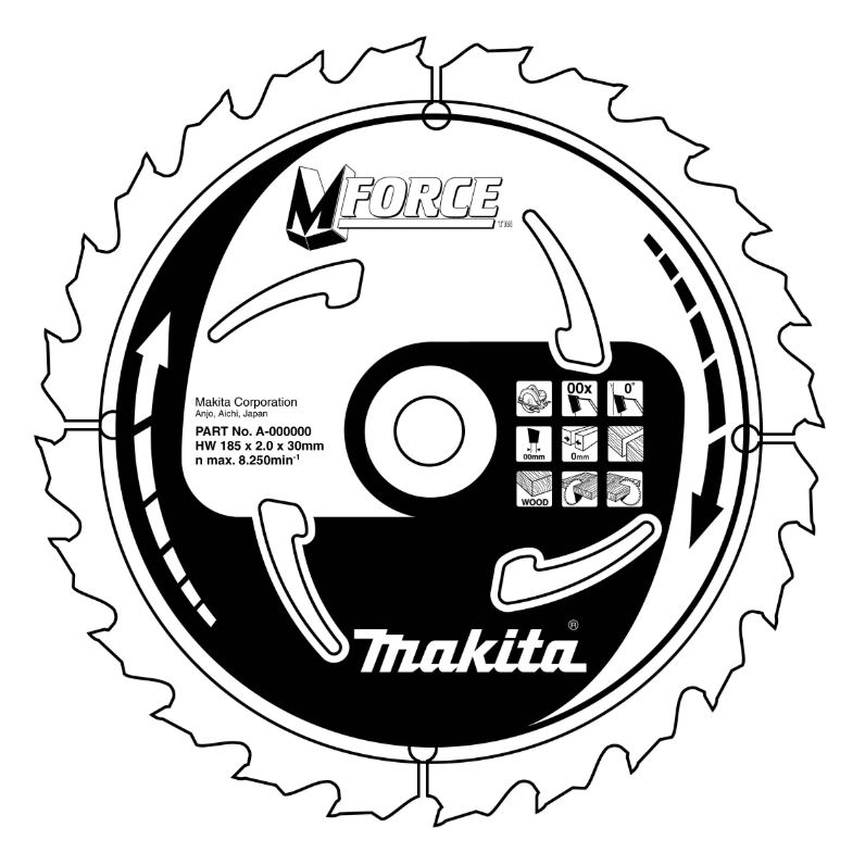Levně Makita B-07995 - pilový kotouč 235x30mm 20T B-07995