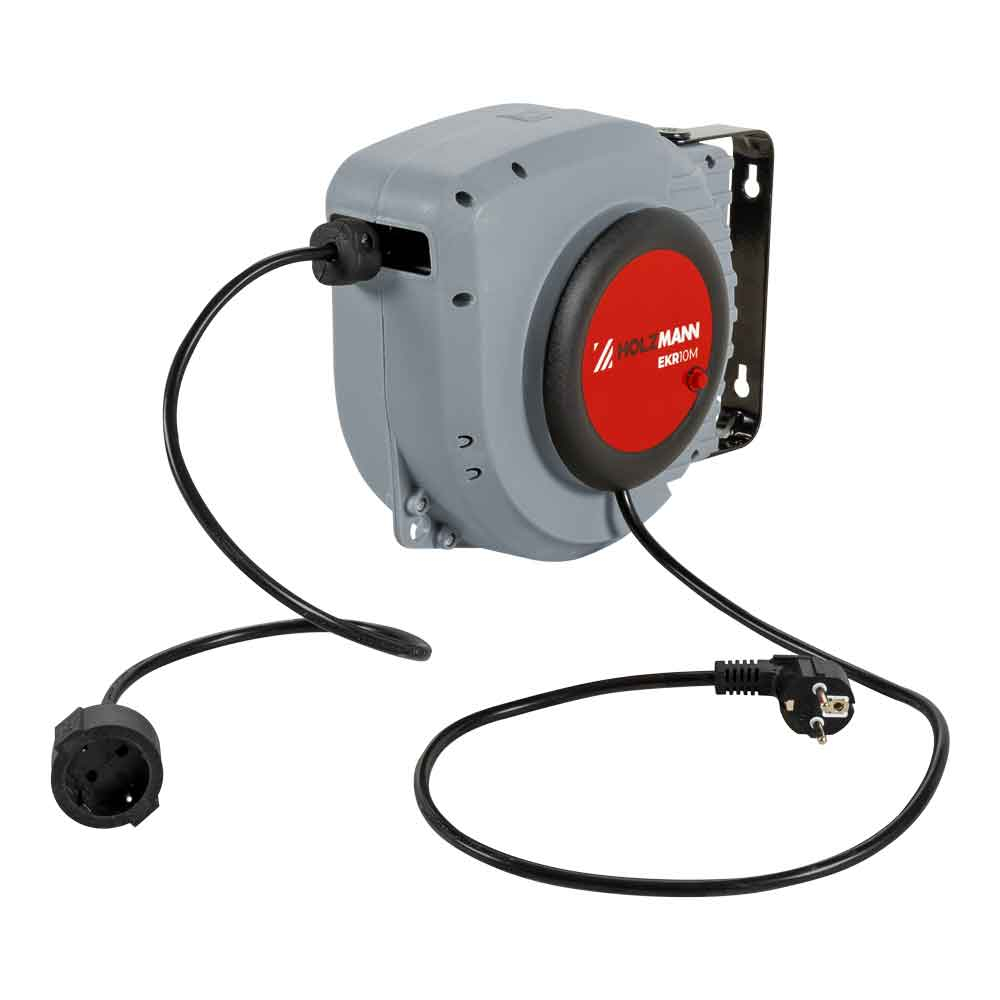 Levně Holzmann samonavíjecí buben s kabelem 230V EKR10M EKR10M_230V