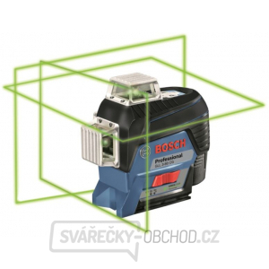 BOSCH Čárový zelený laser GLL 3-80 CG+BM1+L-Boxx