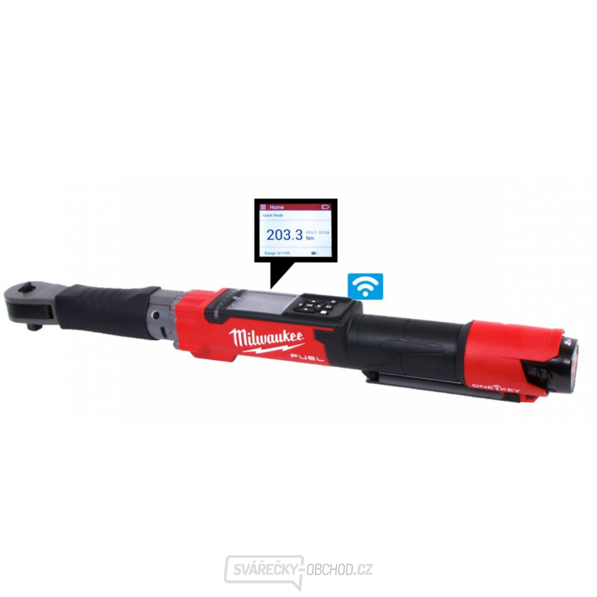 Aku digitální ráčna MILWAUKEE FUEL M12 ONEFTR12-201C