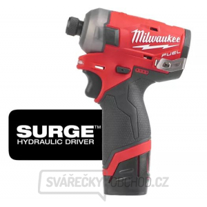 Milwaukee M12 FUEL™ SURGE™ ¼″ Aku Hydraulický rázový utahovák M12 FQID-202X