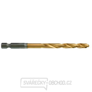 Milwaukee Titánový vrták do kovu Shockwave HSS-G TiN Red Hex 6 mm - 1ks Milwaukee Titánový vrták do kovu Shockwave HSS-G TiN Red Hex 6 mm - 1ks gallery main image