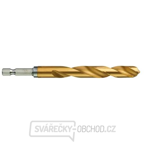 Milwaukee Titánový vrták do kovu Shockwave HSS-G TiN Red Hex 11 mm - 1ks