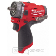 Milwaukee M12 FUEL™ KOMPAKTNÍ PŘÍKLEPOVÁ VRTAČKA S RYCHLOVÝMĚNNÝM SKLÍČIDLEM M12 FPDX-0 Náhled