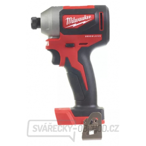 Milwaukee M18™ ¼″ HEX KOMPAKTNÍ BEZUHLÍKOVÝ RÁZOVÝ UTAHOVÁK M18 CBLID-0 gallery main image
