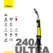 KOWAX Hořák 240A ULTRA 5m KOWAX Hořák 240A ULTRA 5m náhled