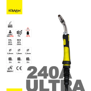 KOWAX Hořák 240A ULTRA 5m náhled
