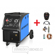 KIT 2400 Standard 4kladka + hořák + ventil + samostmívací kukla + sprej + drát +  láhev CO2 s náplní gallery main image