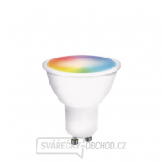 Solight LED SMART WIFI žárovka, GU10, 5W, RGB, 400lm gallery main image