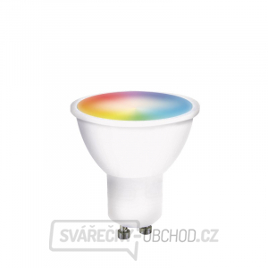 Solight LED SMART WIFI žárovka, GU10, 5W, RGB, 400lm gallery main image